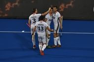 Timm Herzbruch got two goals for the Germans